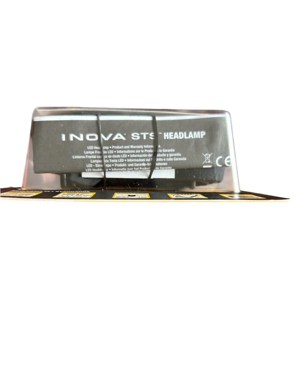 NEW INOVA STS Headlamp Charcoal HLSA 09-R7 sealed Max Output 142 Lumens 5 modes